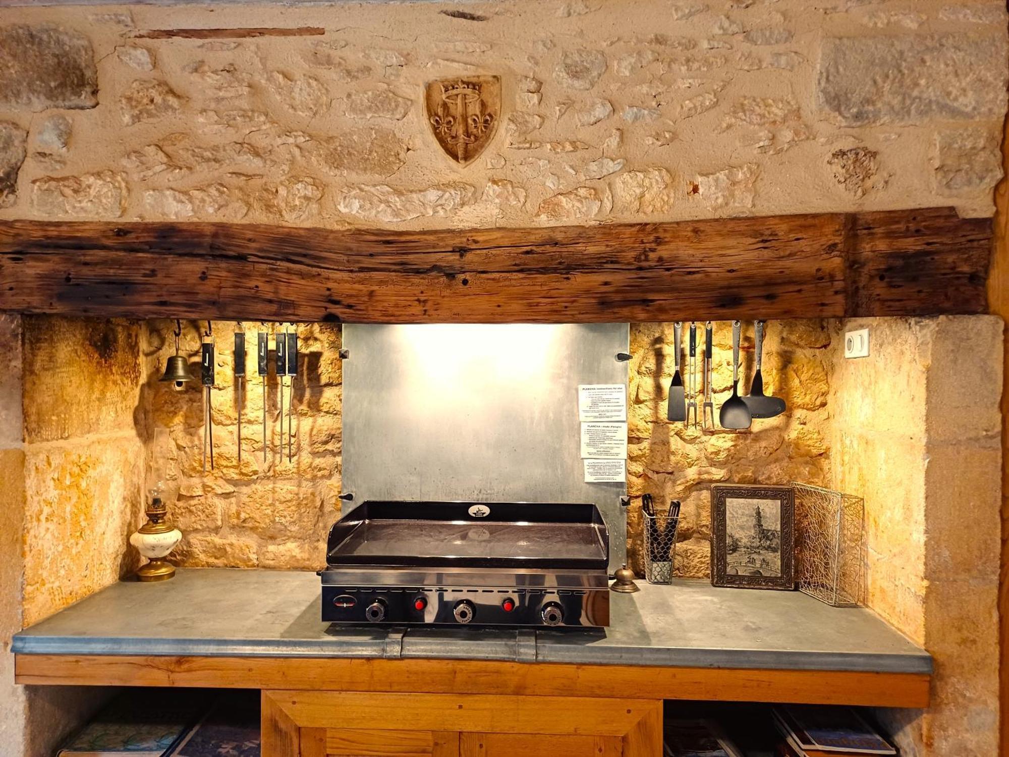 Au Pied Du Chateau - 5 A 11 Personnes - Baignade-Canoe-Piste Cyclable A 100 M Castelnaud-la-Chapelle Eksteriør bilde