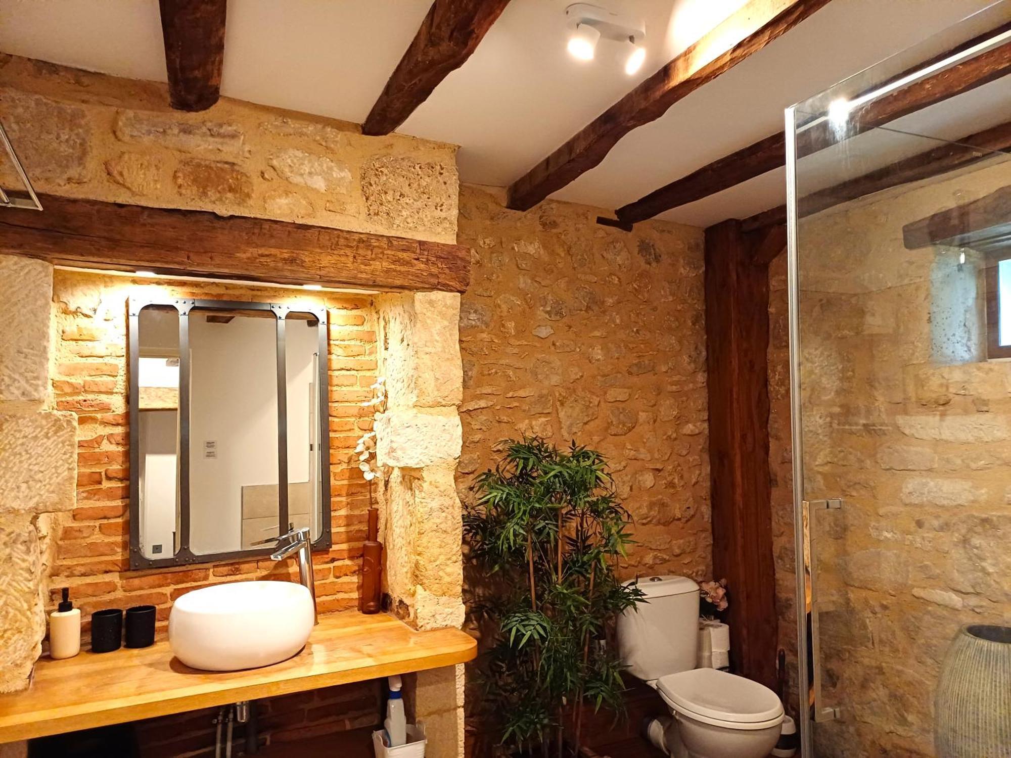 Au Pied Du Chateau - 5 A 11 Personnes - Baignade-Canoe-Piste Cyclable A 100 M Castelnaud-la-Chapelle Eksteriør bilde