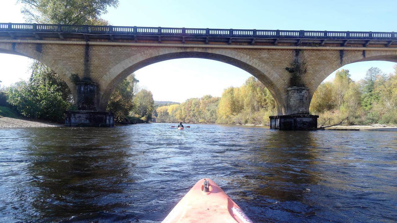 Au Pied Du Chateau - 5 A 11 Personnes - Baignade-Canoe-Piste Cyclable A 100 M Castelnaud-la-Chapelle Eksteriør bilde