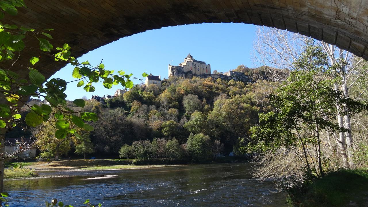 Au Pied Du Chateau - 5 A 11 Personnes - Baignade-Canoe-Piste Cyclable A 100 M Castelnaud-la-Chapelle Eksteriør bilde